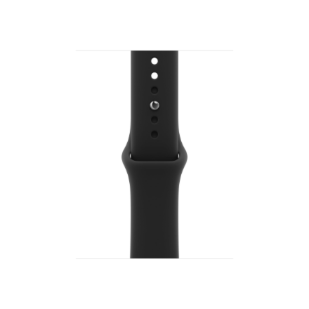 Apple (APPLE 42mm Melns Sport Band - M/L)