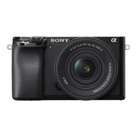 Sony (Sony ILCE-6100 Mirrorless Camera + 16-50mm Lens, Black)