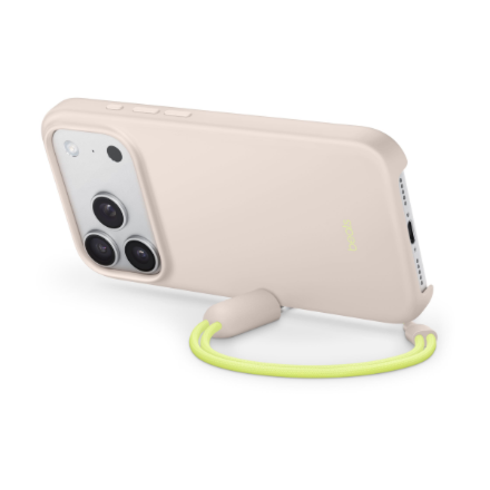 Apple (Apple iPhone 17 Pro maciņš ar statīvu, MagSafe un Camera Control - Kaļķakmens)