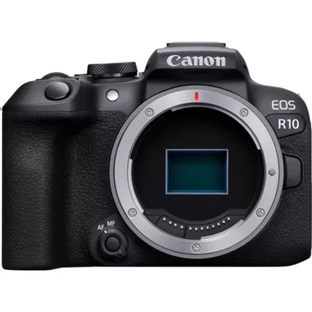 Canon D.CAM EOS R10 Mirrorless Camera Body Megapixel 24.2 MP Image stabilizer ISO sensitivity (max) 32000 Wi-Fi Video recording Manual CMOS Black
