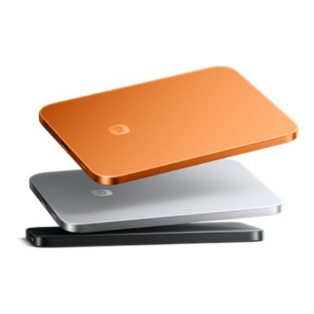 Xiaomi UltraThin magnētiskais portatīvais lādētājs 5000, 15 W, GL, 5000 mAh, oranžs