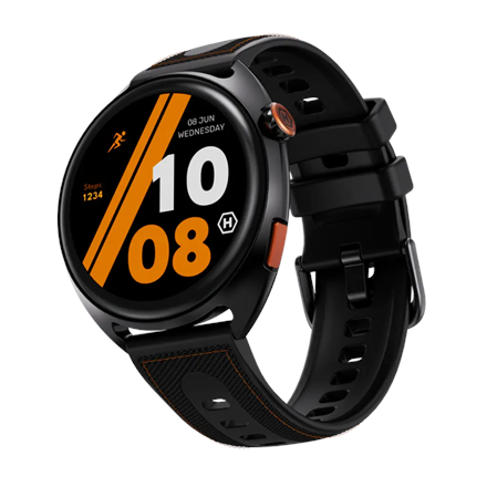 Hammer Ventus PRO Viedpulkstenis GPS (satelīta) AMOLED 1.43 " Ūdensizturīgs Melns
