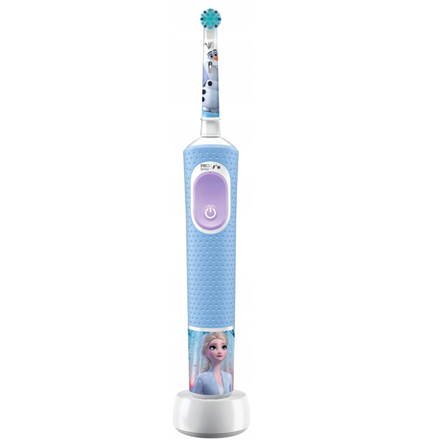Oral-B elektriskā zobu birste Vitality PRO Kids Frozen, lādējama, bērniem, iekļauto uzgaļu skaits 1, zobu tīrīšanas režīmu skaits 2, zila