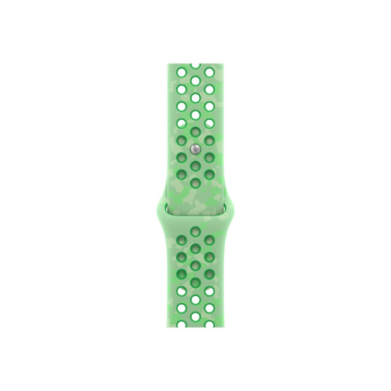 Apple (APPLE 46mm Zaļa dzirkstele Nike sporta siksna - S/M)