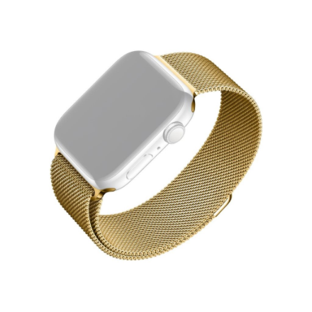 Fixed siets siksniņa priekš Apple Watch 42/44/45/46/49mm, zeltaina