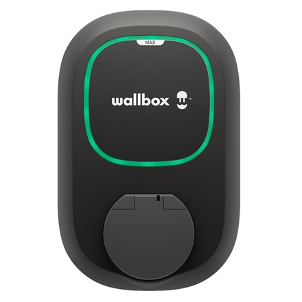 Wallbox Pulsar MAX uzlādes kontaktligzda 22 kW, Wi-Fi, Bluetooth, melns