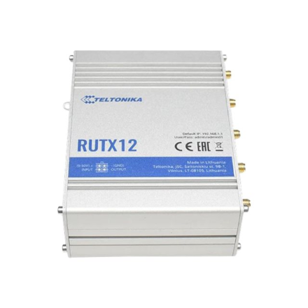 Teltonika (Teltonika RUTX122 divkāršs LTE Cat 6 maršrutētājs (RUTX12200000))