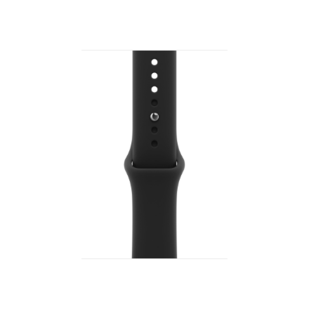 Apple (APPLE 46mm Melna sporta siksna - XL)