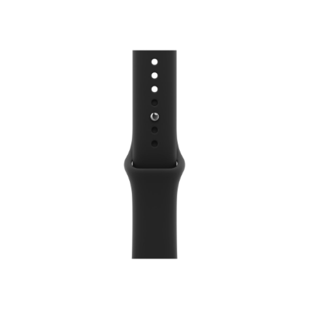 Apple (APPLE 46mm Melna sporta siksna - S/M)