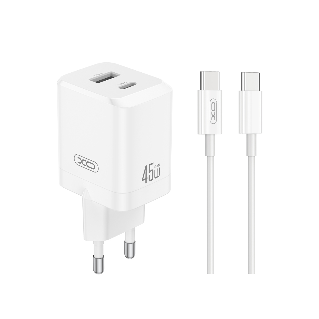 XO sienas lādētājs CE36 PD 45W