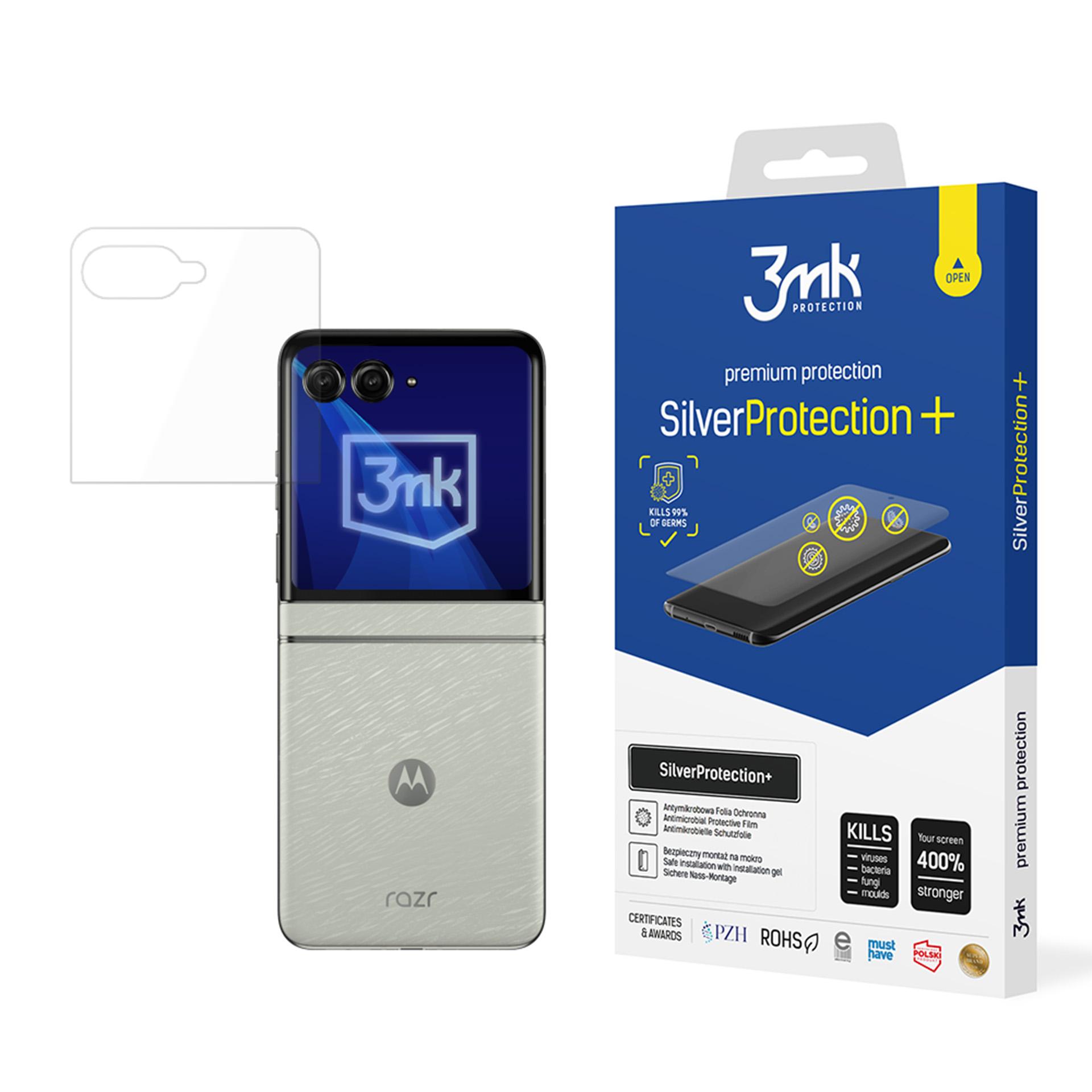 3mk SilverProtection+ – tālruņa ekrāna aizsargs modelim Motorola Razr 60