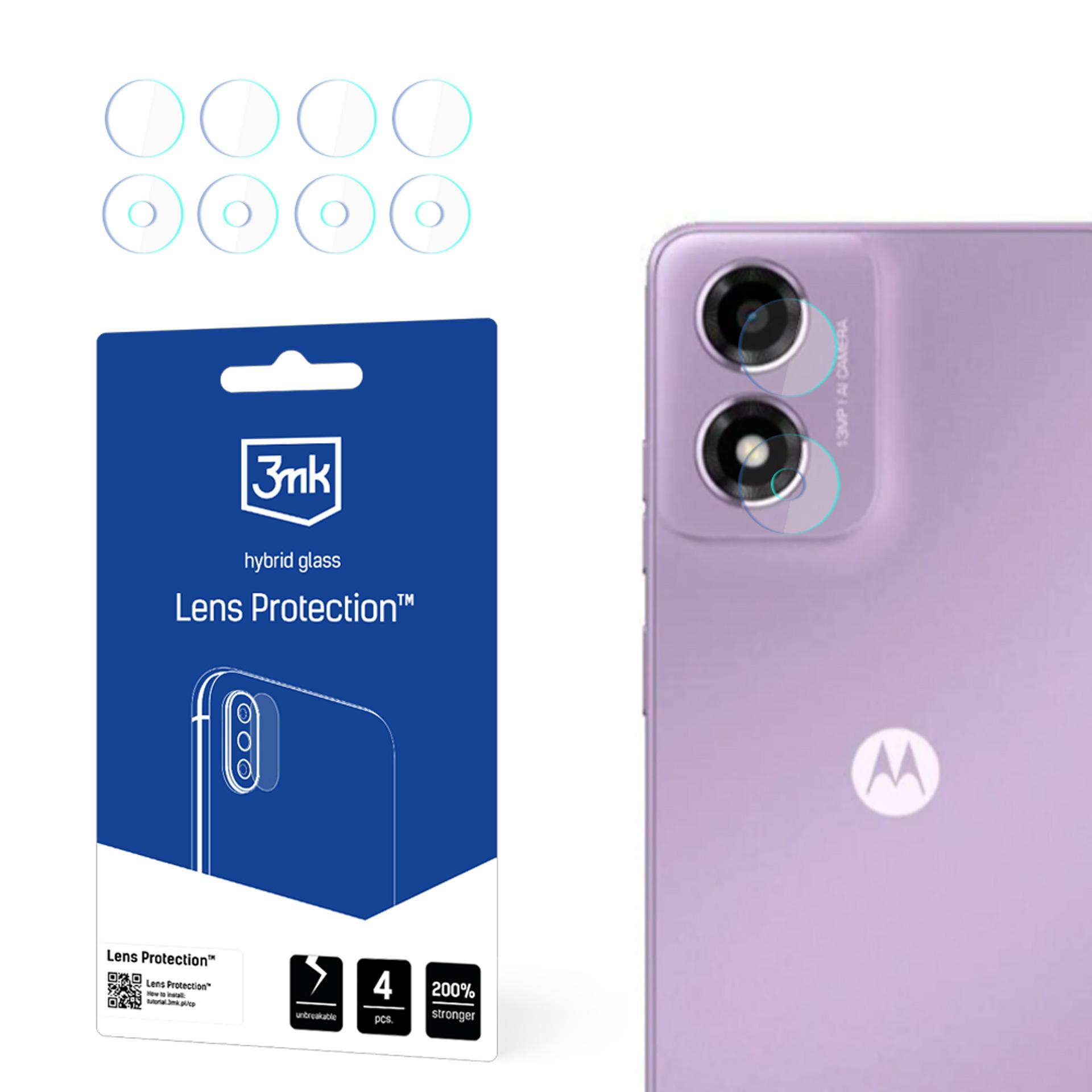 Kameras vāciņš (m) 3mk Objektīva aizsargs Motorola Moto E14