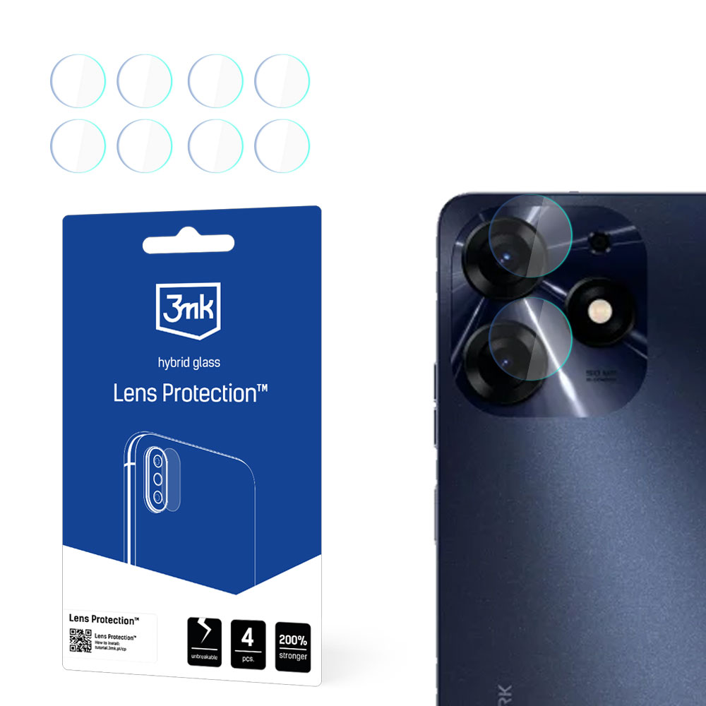 3mk Lens Protection – kameras objektīva aizsargs modelim Tecno Spark 10 Pro