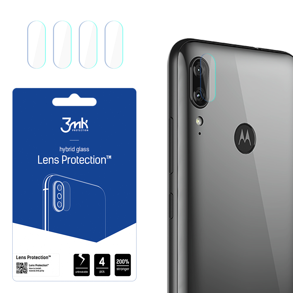 3mk Lens Protection – kameras objektīva aizsargs modelim Motorola Moto E6 Plus