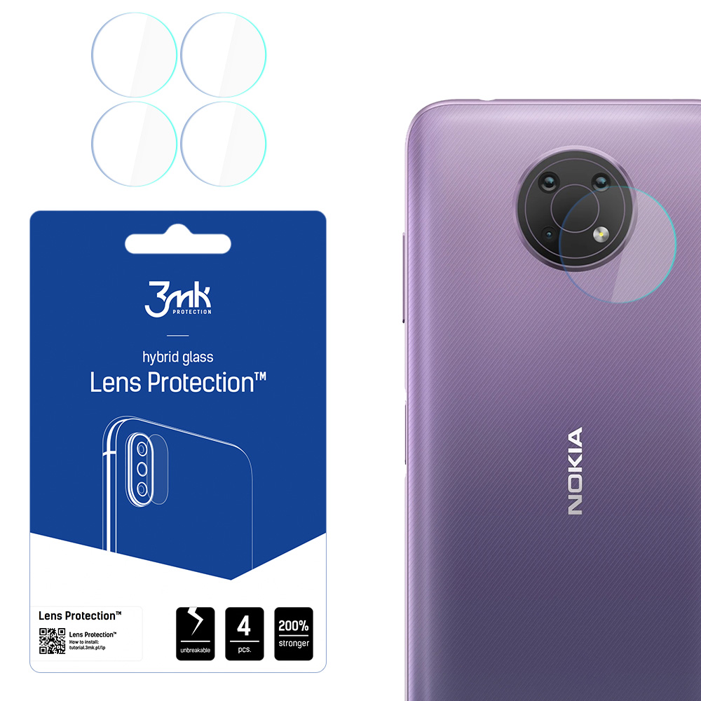 3mk Lens Protection – kameras objektīva aizsargs modelim Nokia G10