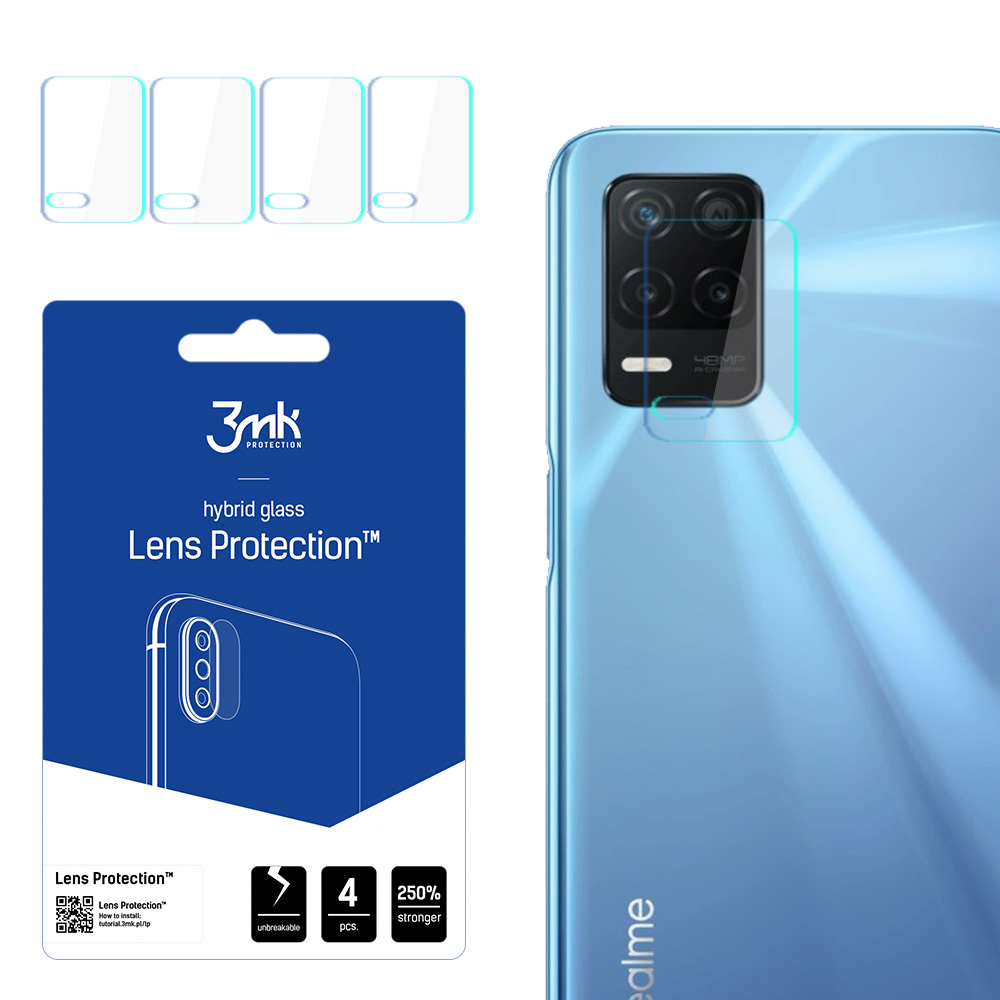 3mk Lens Protection – kameras objektīva aizsargs modelim Realme V13 5G