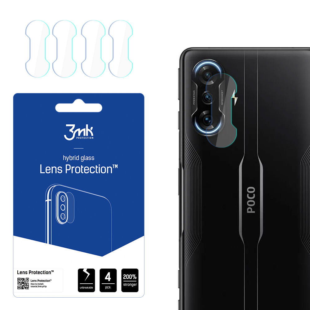 3mk Lens Protection – kameras objektīva aizsargs modelim Xiaomi POCO F3 GT 5G