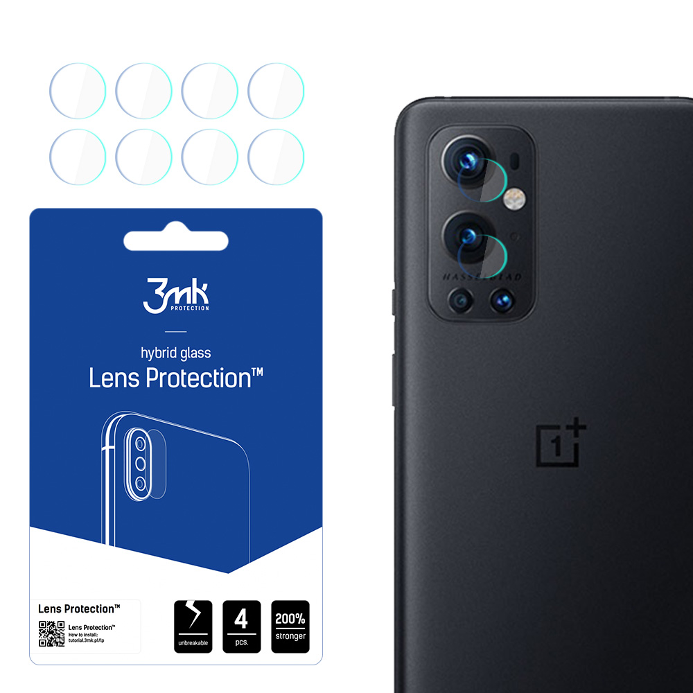 3mk Lens Protection – kameras objektīva aizsargs modelim OnePlus 9 Pro