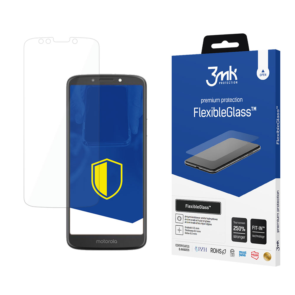 3mk FlexibleGlass – tālruņa ekrāna aizsargs modelim Motorola Moto E5 Plus