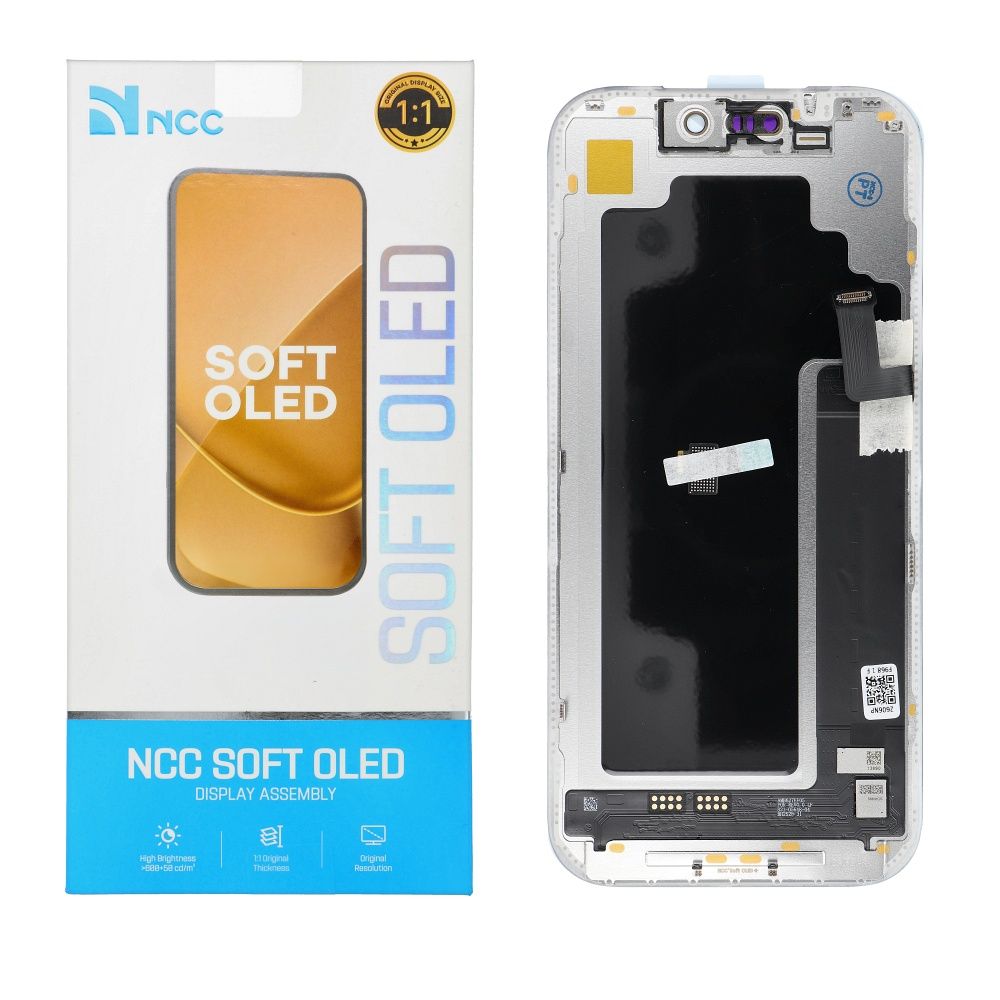 NCC Soft OLED displeja modulis iPhone 17 PRO, 120 Hz (atbalsta IC pārnešanu)