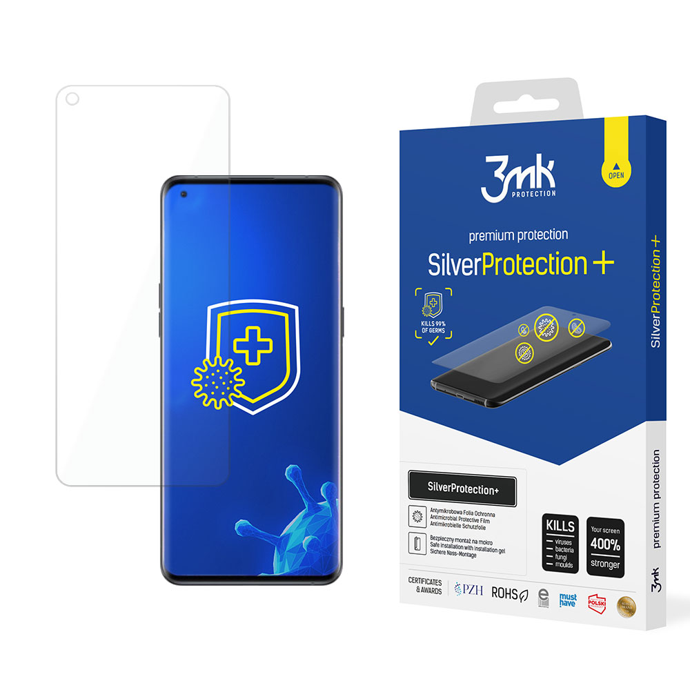 3mk SilverProtection+ – tālruņa ekrāna aizsargs modelim Oppo Find X5 Pro