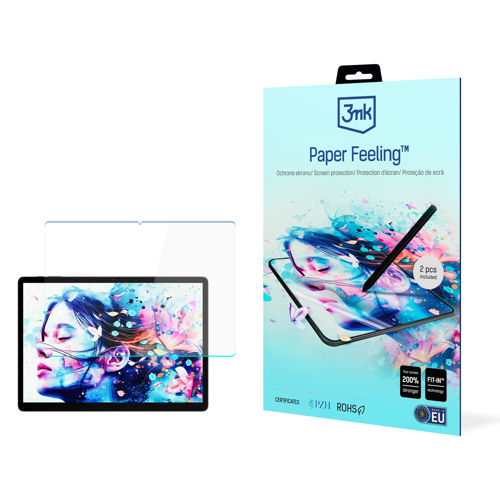 3mk Paper Feeling (līdz 15") – datora ekrāna aizsargs modelim Doogee Tab E3 Max 14"