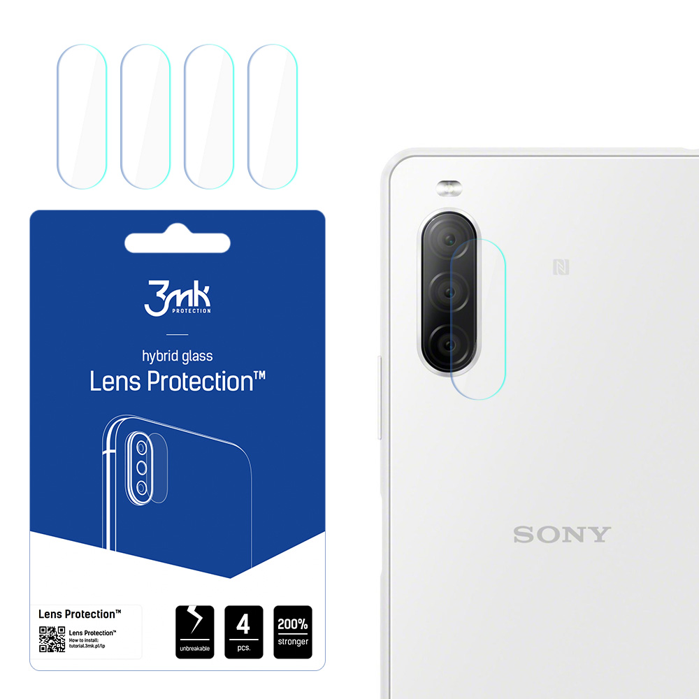 3mk Lens Protection – kameras objektīva aizsargs modelim Sony Xperia 10 II