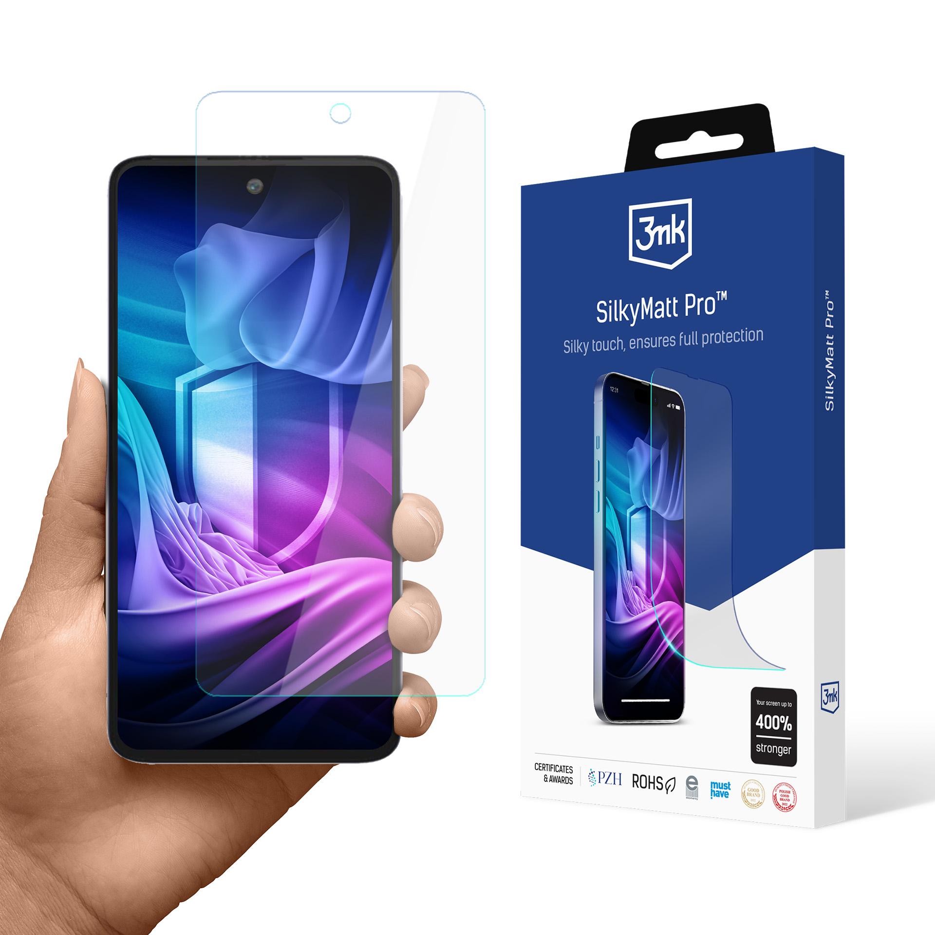 3mk Silky Matt Pro – tālruņa ekrāna aizsargs modelim ZTE Blade V60 Design