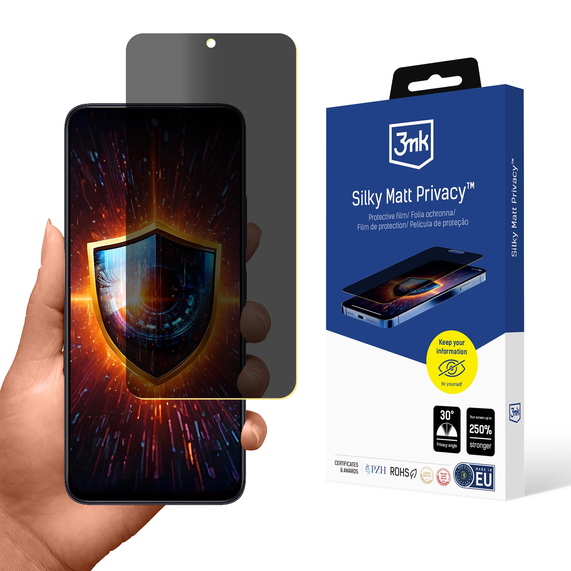 3mk Silky Matt Privacy – privātuma ekrāna aizsargs modelim Xiaomi 12