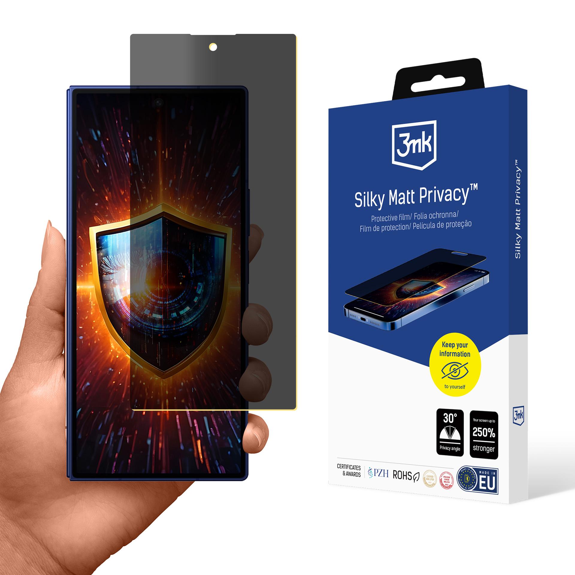 3mk Silky Matt Privacy ekrāna aizsargs Samsung Galaxy Z Fold 7
