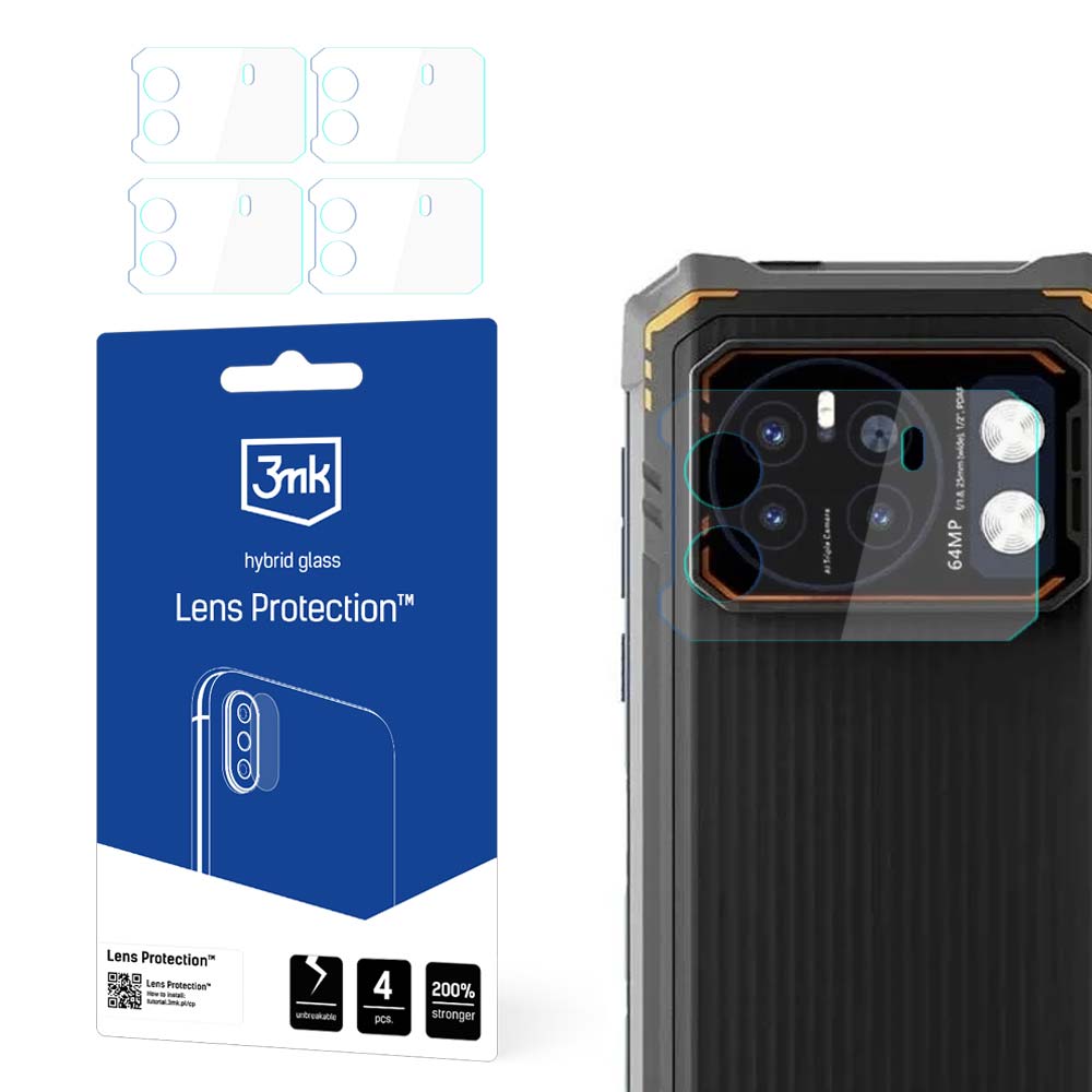3mk Lens Protection – kameras objektīva aizsargs modelim Hotwav Cyber 13 Pro