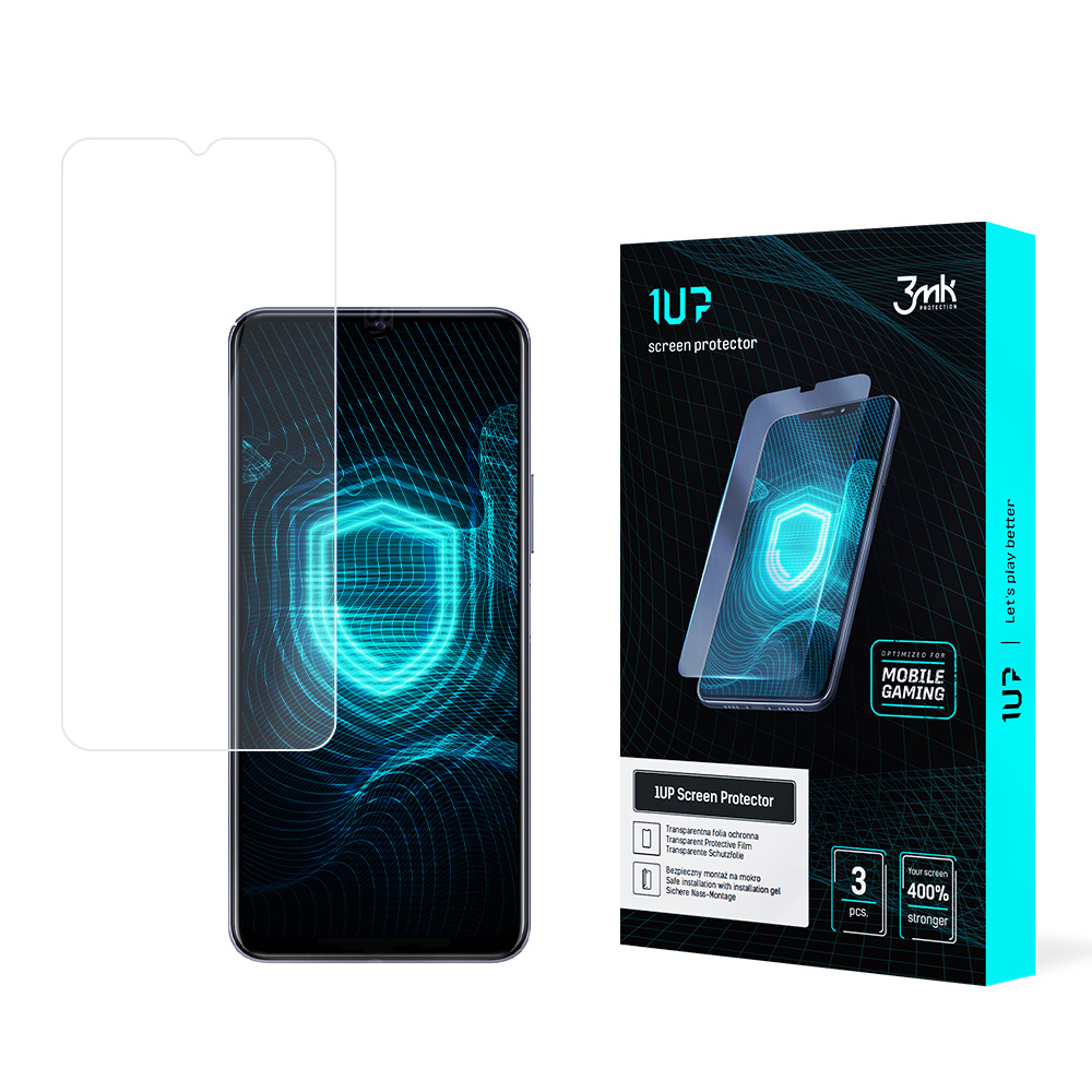 3mk 1UP – tālruņa ekrāna aizsargs modelim Vivo iQOO U3x 4G