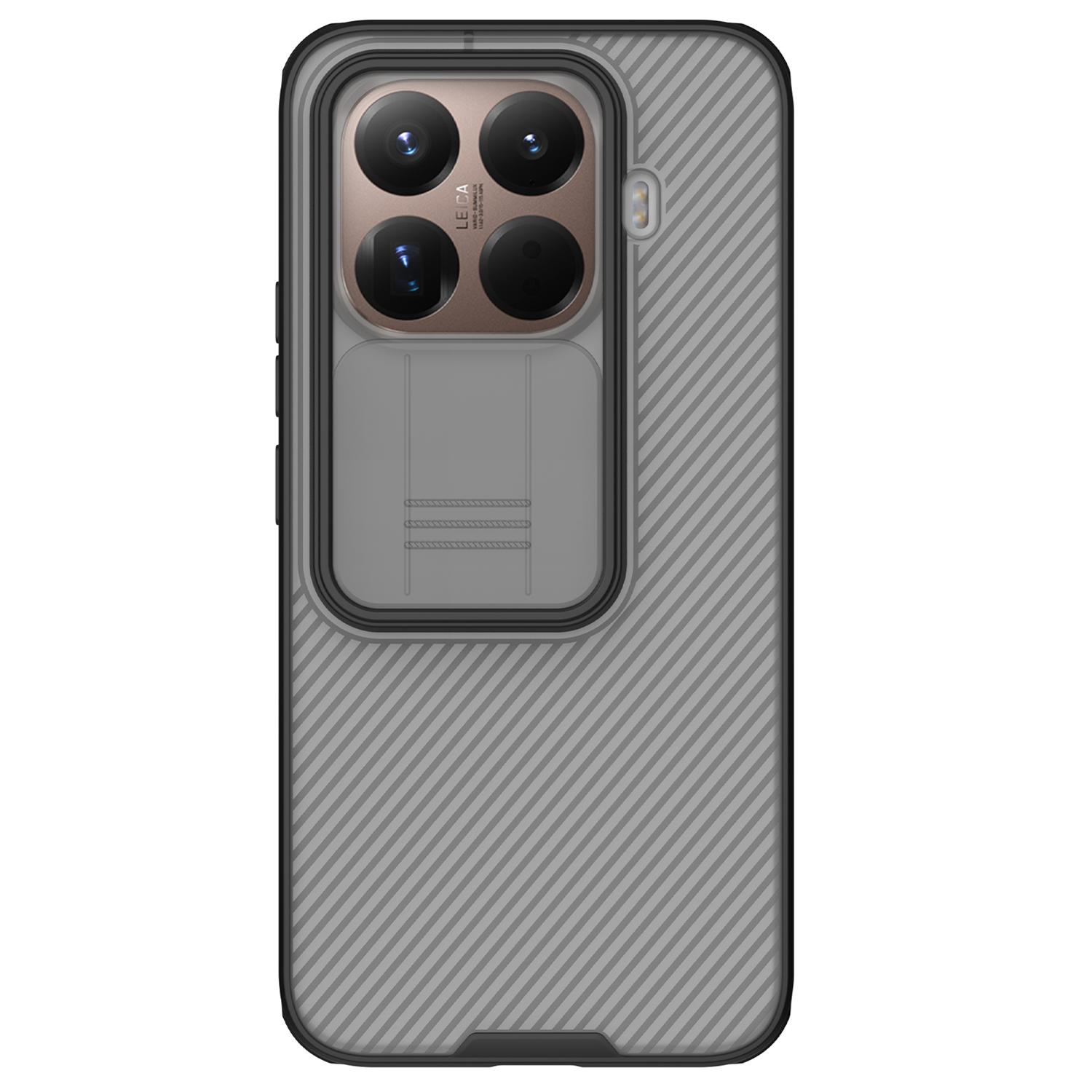 Nillkin CamShield Pro vāciņš Xiaomi 15T Pro, caurspīdīgi melns