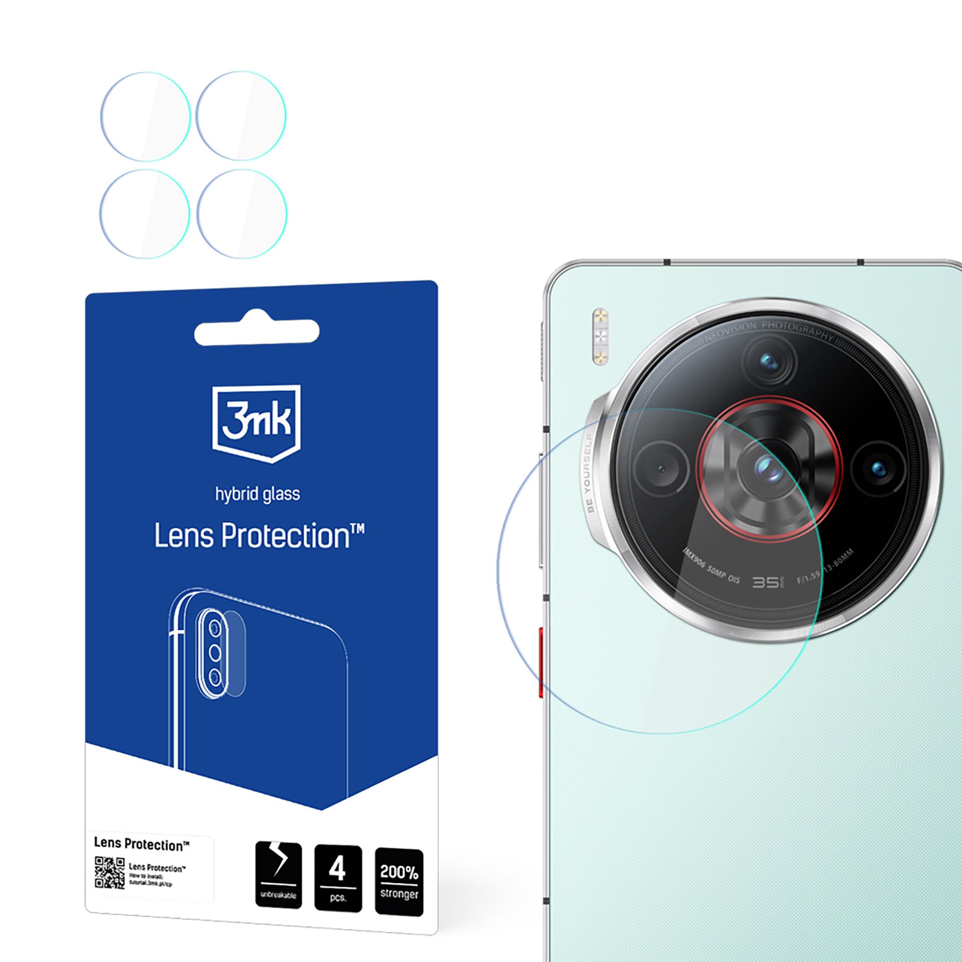 3mk Lens Protection – kameras objektīva aizsargs modelim Nubia Z60S Pro