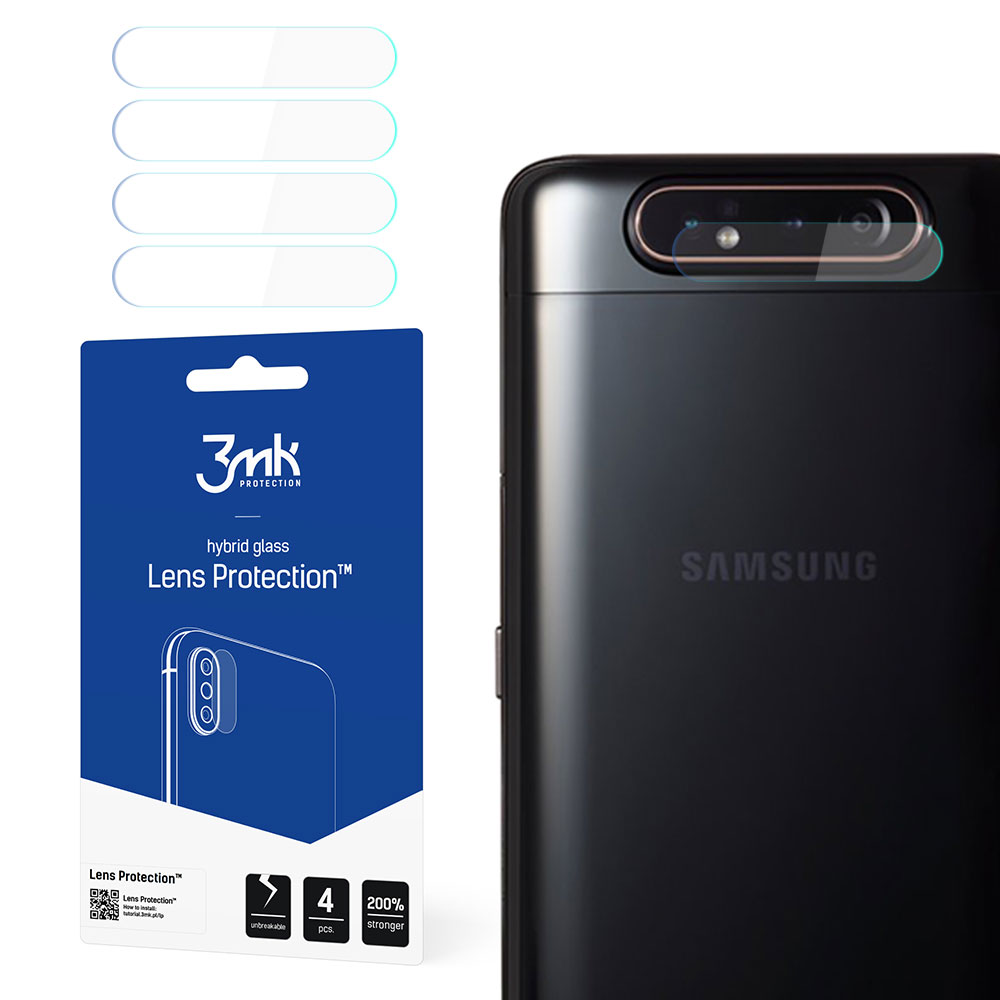 3mk Lens Protection – kameras objektīva aizsargs modelim Samsung Galaxy A80
