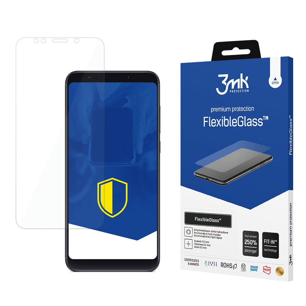 3mk FlexibleGlass™ hibrīdstikls viedtālrunim Xiaomi Redmi 5 Plus