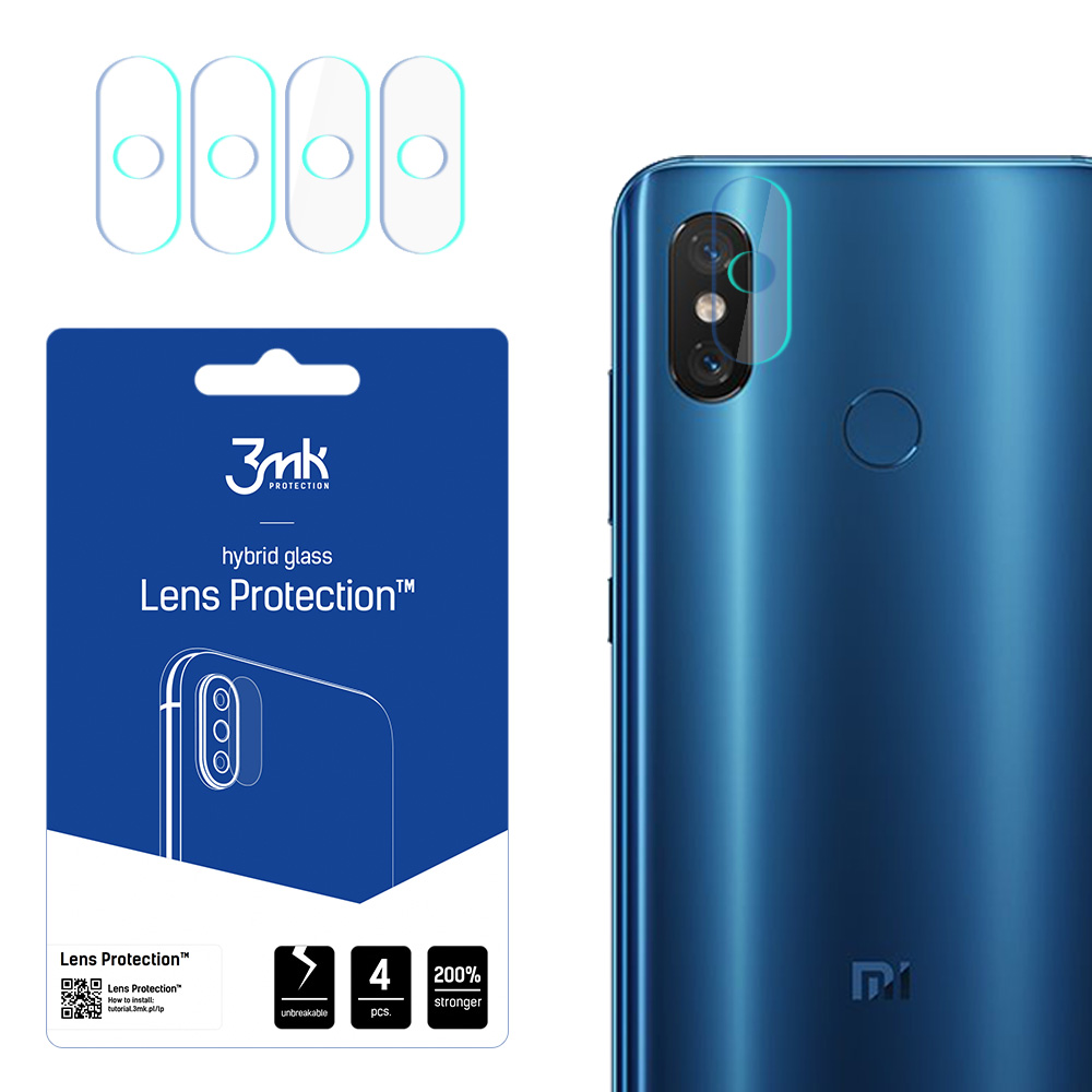 3mk Lens Protection – kameras objektīva aizsargs modelim Xiaomi Mi 8