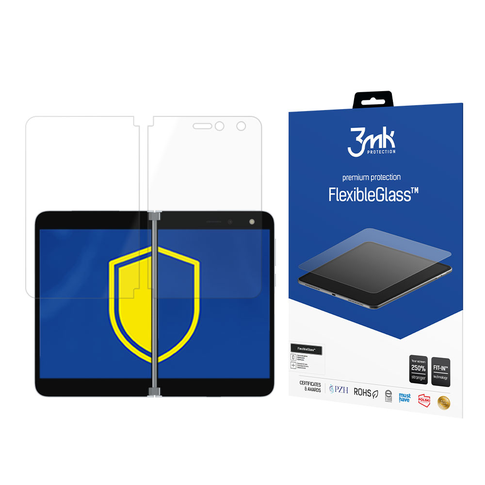 3mk FlexibleGlass (līdz 8.3") – planšetdatora ekrāna aizsargs modelim Microsoft Surface Duo