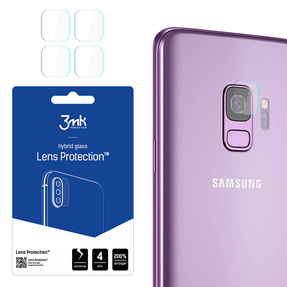 3mk Lens Protection – kameras objektīva aizsargs modelim Samsung Galaxy S9