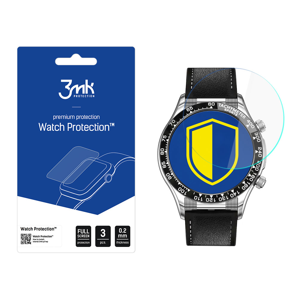 3mk Watch Protection FlexibleGlass – viedpulksteņa ekrāna aizsargs modelim Rubicon RNCE94