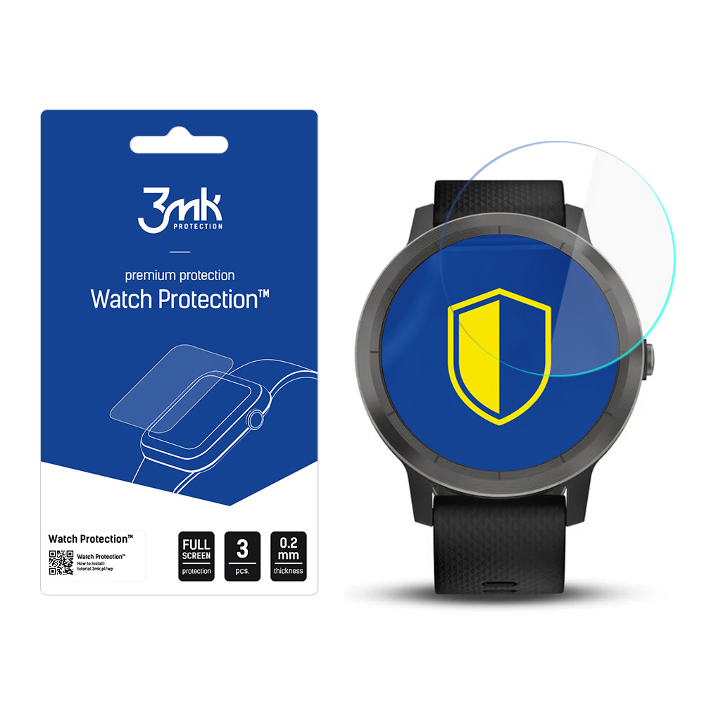 3MK FLEXIBLE GLASS WATCH PROTECTION GARMIN VIVOACTIVE 3