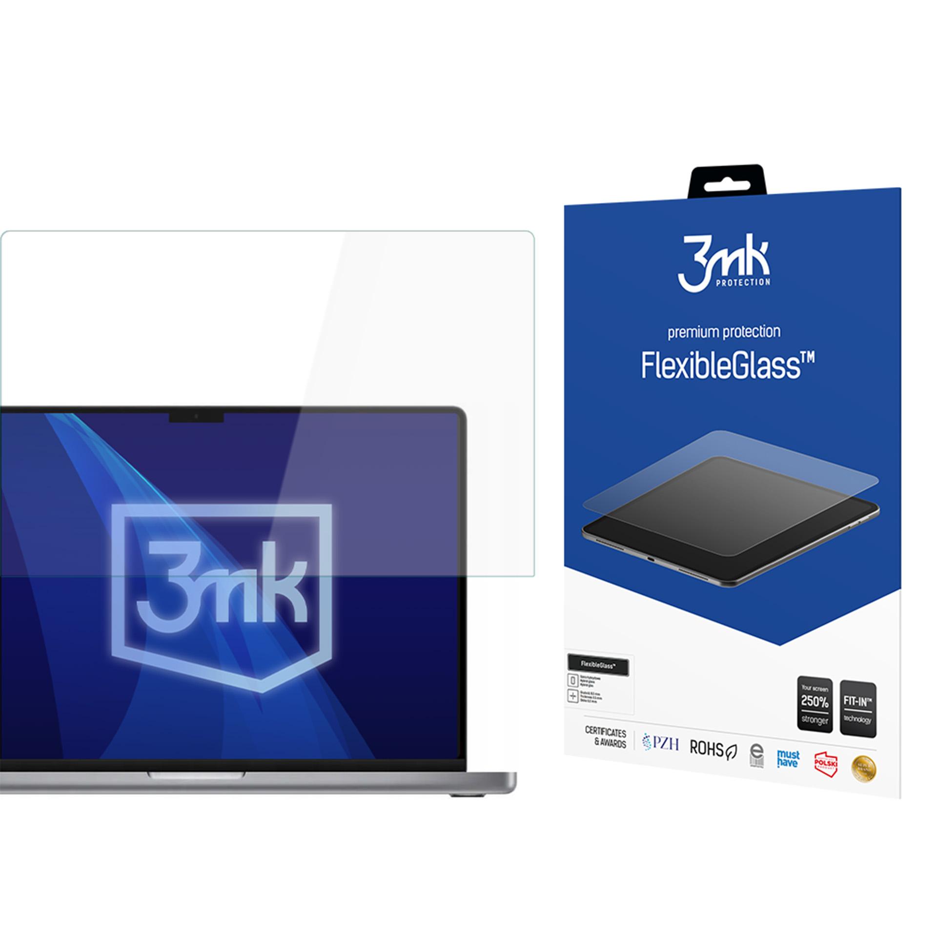 Hibrīdais stikls 3mk FlexibleGlass Apple Macbook Pro 16 M1/M2/M3/M4