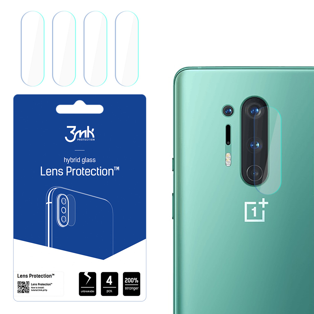 3mk Lens Protection – kameras objektīva aizsargs modelim OnePlus 8 5G