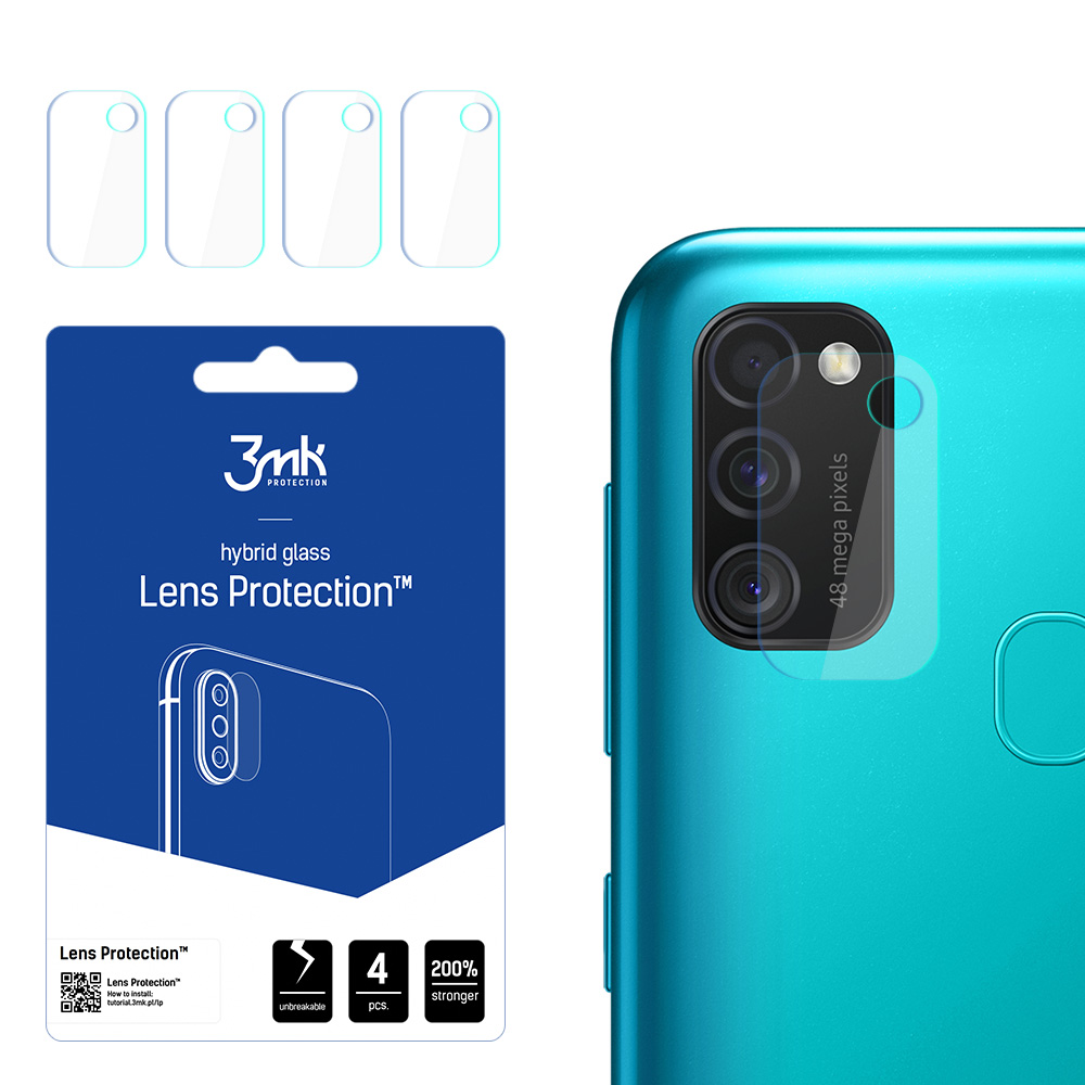 3mk Lens Protection – kameras objektīva aizsargs modelim Samsung Galaxy M21