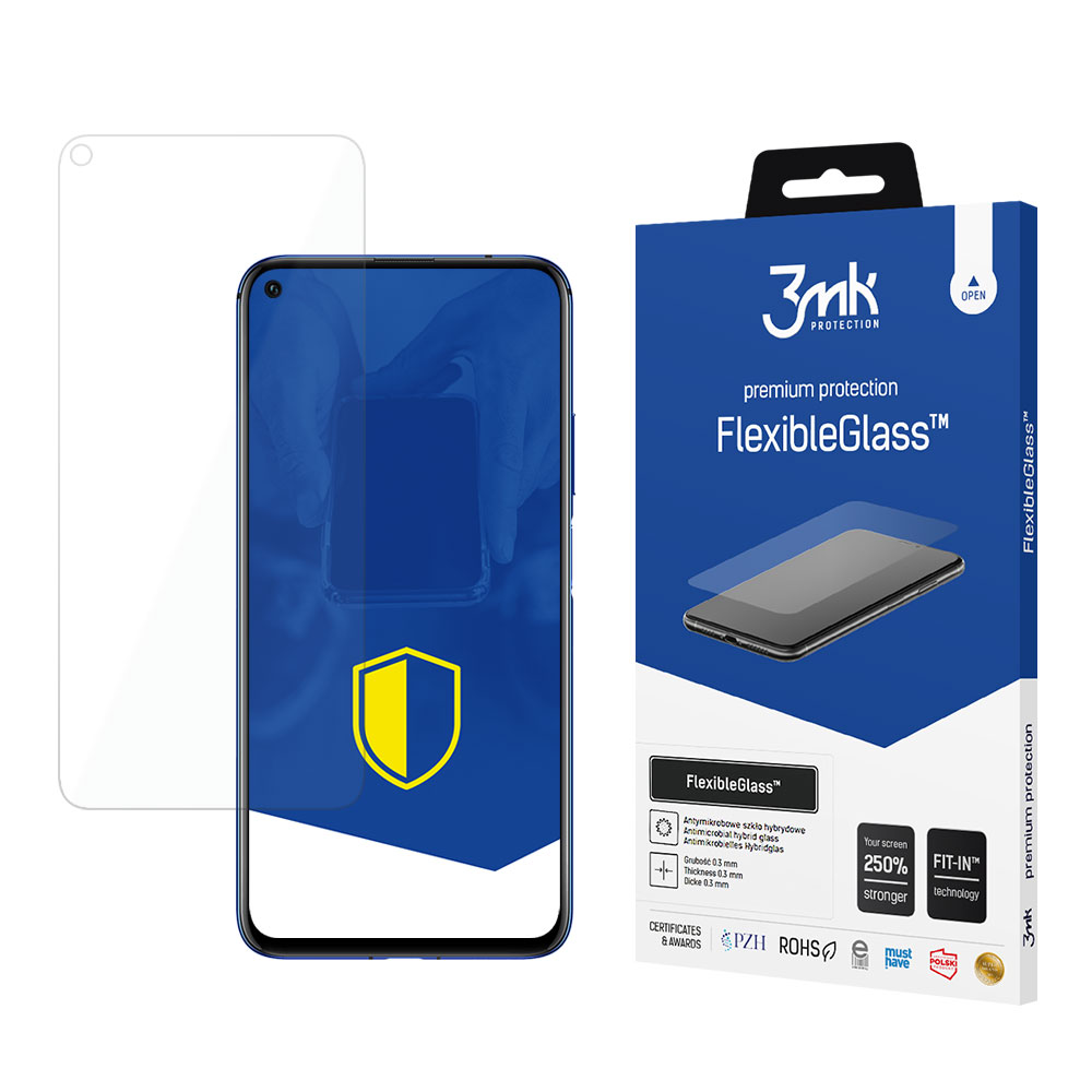 3mk FlexibleGlass™ hibrīdais stikls Honor 20 Pro