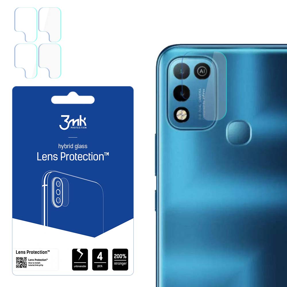 3mk Lens Protection – kameras objektīva aizsargs modelim Infinix Hot 10 Play