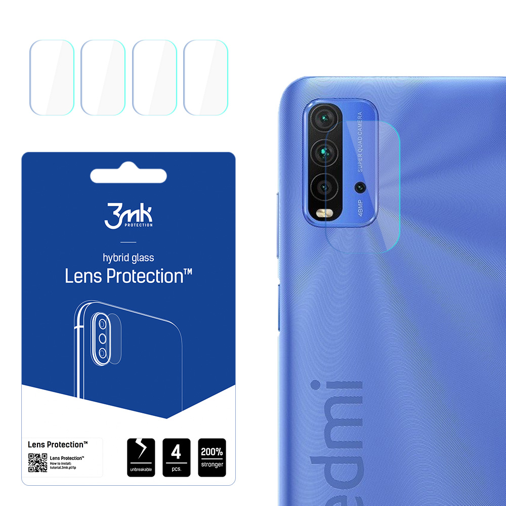 3mk Lens Protection – kameras objektīva aizsargs modelim Xiaomi Redmi 9 Power