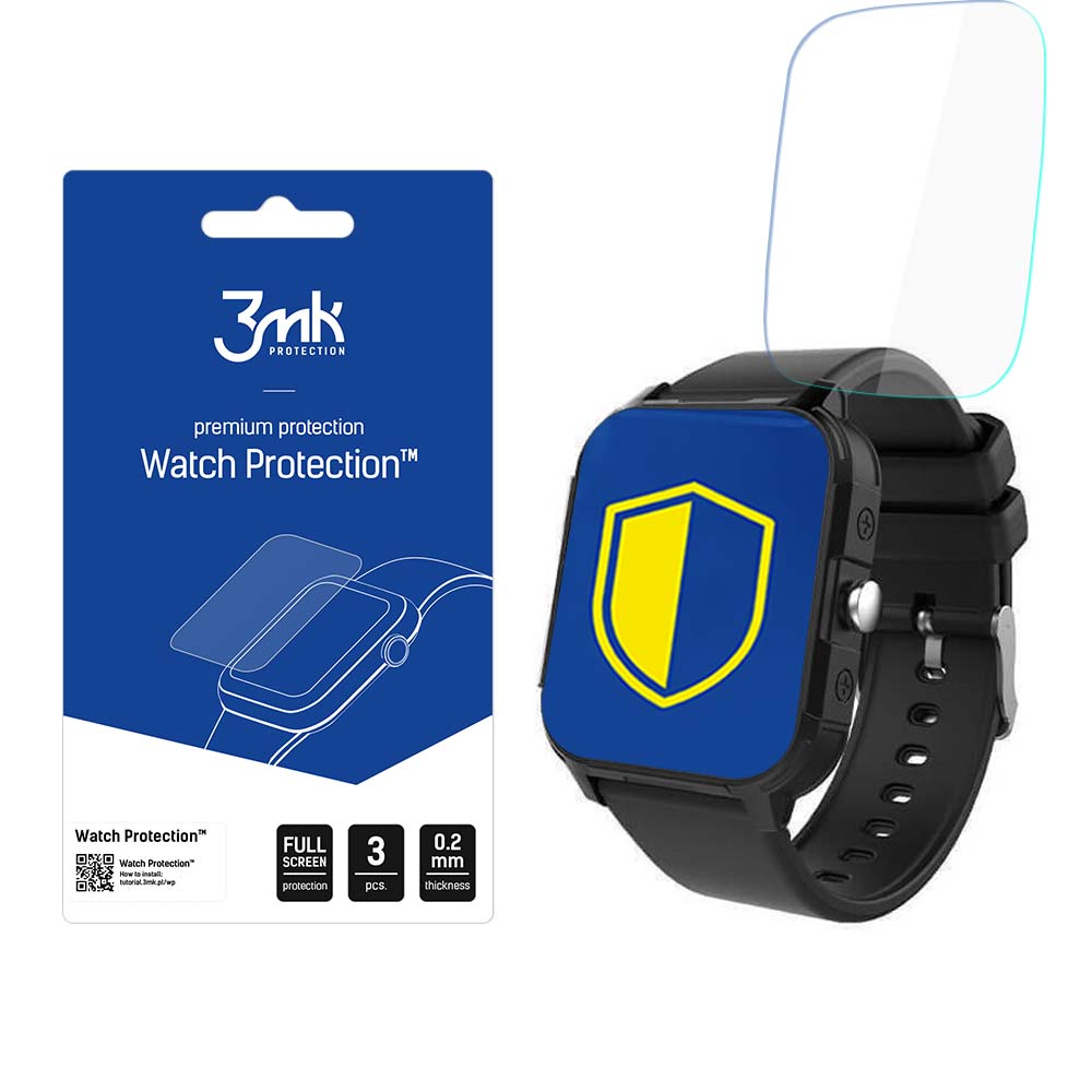 Viedpulksteņa aizsargstikls 3mk Watch Protection FlexibleGlass Forever Igo 2 JW150 pulkstenim