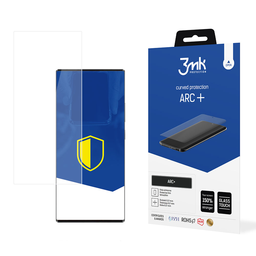 3mk ARC+ – tālruņa ekrāna aizsargs modelim ZTE Axon 40 Ultra