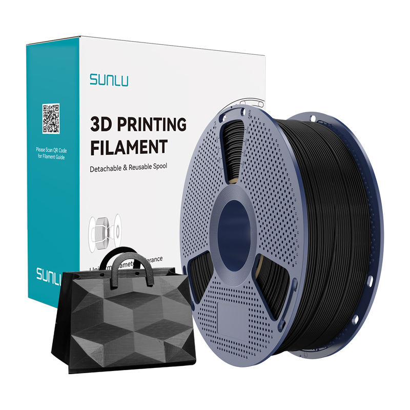 Sunlu TPU Silk filaments, melns